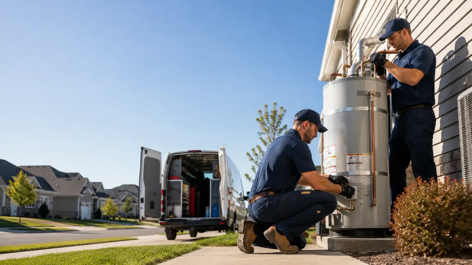 Water Heater Installation in Hall Summit, LA